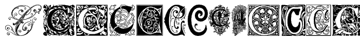 Ornamental Initials C font